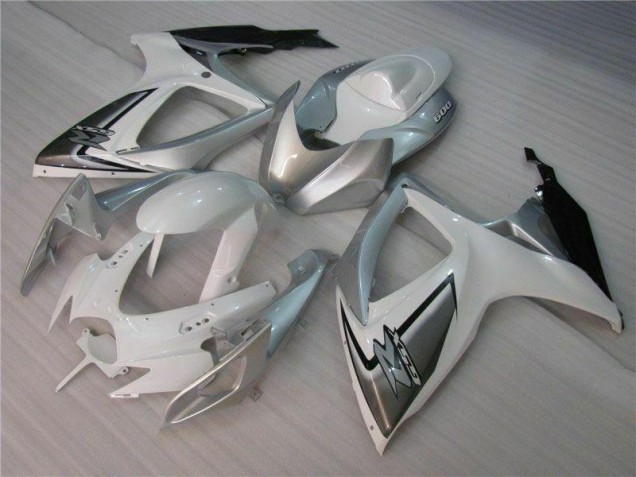 Kit Carenatura Completa Suzuki GSXR 600 / 750 K6 2006-2007 - Bianco Argento Kit Carenatura Completa Suzuki GSXR 600 / 750 K6 2006-2007 - Bianco Argento