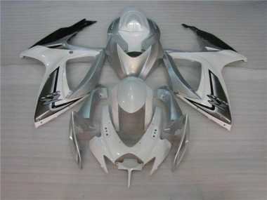Kit Carenatura Completa Suzuki GSXR 600 / 750 K6 2006-2007 - Bianco Argento