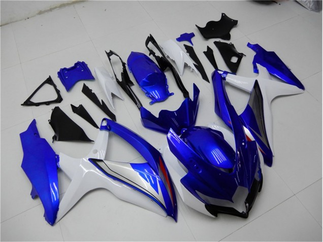 Kit Carenatura Completa Suzuki GSXR 600 / 750 K8 2008-2010 - Blu Bianco Kit Carenatura Completa Suzuki GSXR 600 / 750 K8 2008-2010 - Blu Bianco