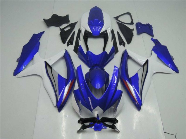 Kit Carenatura Completa Suzuki GSXR 600 / 750 K8 2008-2010 - Blu Bianco Kit Carenatura Completa Suzuki GSXR 600 / 750 K8 2008-2010 - Blu Bianco