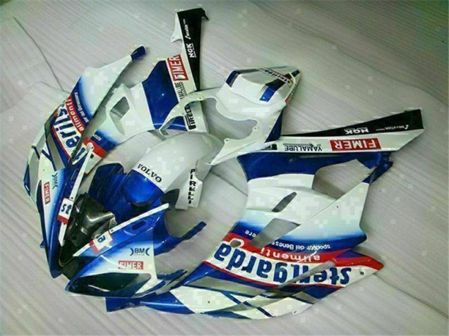 Kit Carenatura Completa Yamaha R6 2006-2007 - Bianco Blu Kit Carenatura Completa Yamaha R6 2006-2007 - Bianco Blu