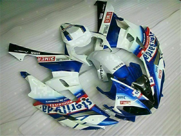 Kit Carenatura Completa Yamaha R6 2006-2007 - Bianco Blu Kit Carenatura Completa Yamaha R6 2006-2007 - Bianco Blu