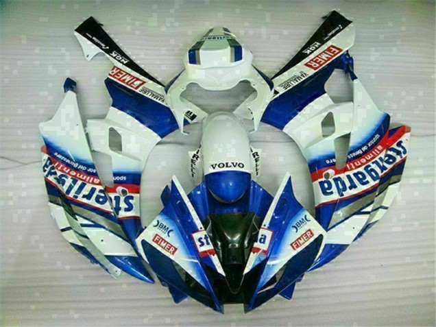 Kit Carenatura Completa Yamaha R6 2006-2007 - Bianco Blu Kit Carenatura Completa Yamaha R6 2006-2007 - Bianco Blu