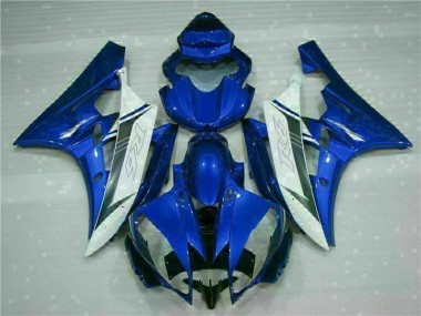 Kit Carenatura Completa Yamaha R6 2006-2007 - Blu Bianco