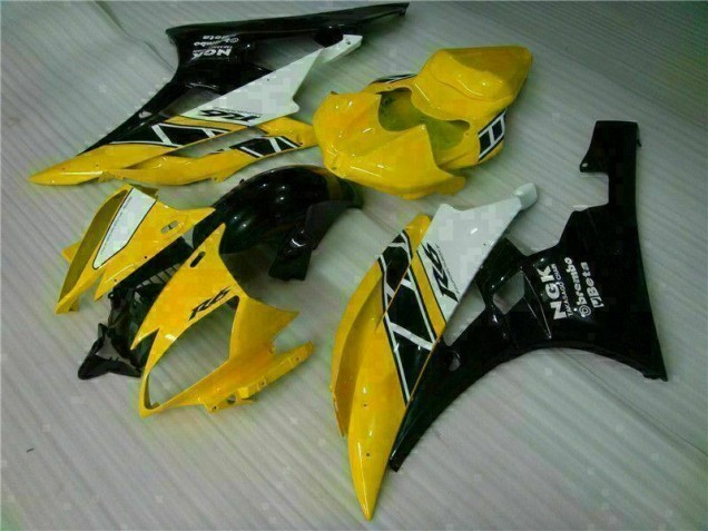 Kit Carenatura Completa Yamaha R6 2006-2007 - Giallo Nero Kit Carenatura Completa Yamaha R6 2006-2007 - Giallo Nero
