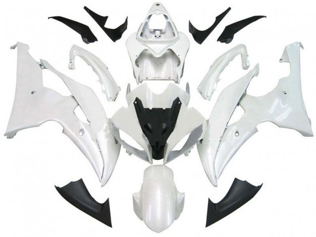 Kit Carenatura Completa Yamaha R6 2008-2016 - Bianco Perla