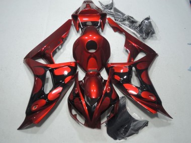 Kit Carenatura Completo ABS Honda CBR 1000 RR 2006-2007 - Rosso Nero