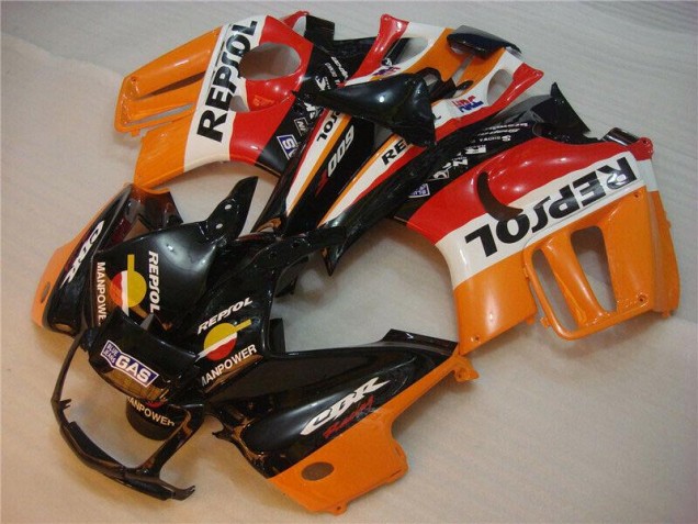 Kit Carenatura Completo ABS Honda CBR 600 F3 1995-1998 - Nero Arancia Repsol Kit Carenatura Completo ABS Honda CBR 600 F3 1995-1998 - Nero Arancia Repsol