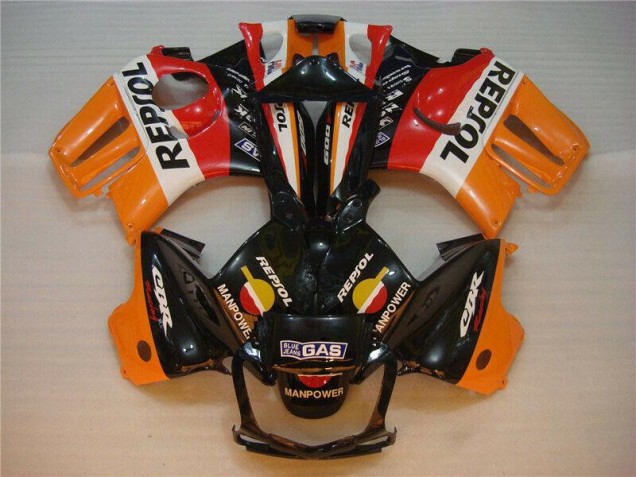 Kit Carenatura Completo ABS Honda CBR 600 F3 1995-1998 - Nero Arancia Repsol Kit Carenatura Completo ABS Honda CBR 600 F3 1995-1998 - Nero Arancia Repsol