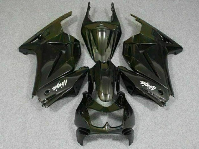 Kit Carenatura Completo ABS Kawasaki EX250 2008-2012 - Nero Kit Carenatura Completo ABS Kawasaki EX250 2008-2012 - Nero