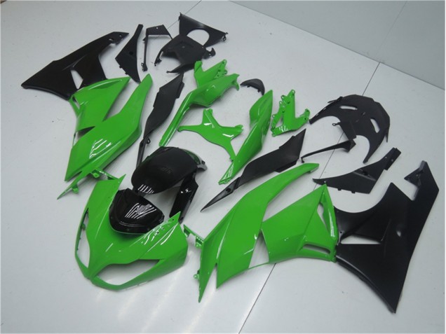 Kit Carenatura Completo ABS Kawasaki ZX6R 2009-2012 - Verde Nero Kit Carenatura Completo ABS Kawasaki ZX6R 2009-2012 - Verde Nero