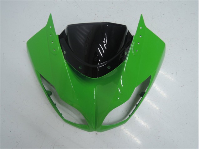 Kit Carenatura Completo ABS Kawasaki ZX6R 2009-2012 - Verde Nero Kit Carenatura Completo ABS Kawasaki ZX6R 2009-2012 - Verde Nero