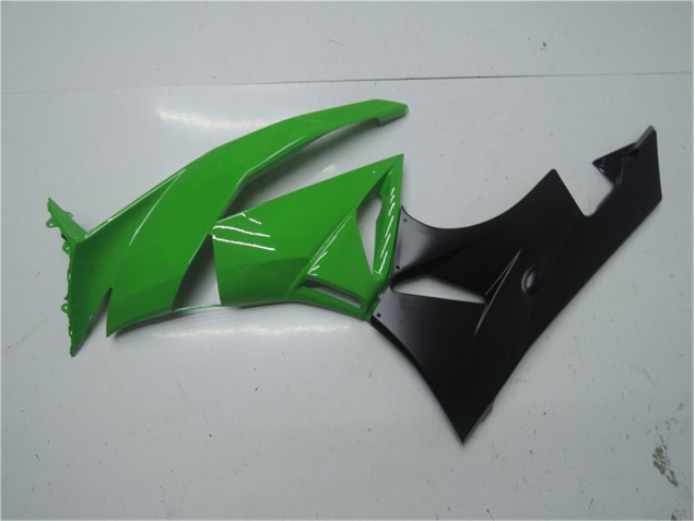 Kit Carenatura Completo ABS Kawasaki ZX6R 2009-2012 - Verde Nero Kit Carenatura Completo ABS Kawasaki ZX6R 2009-2012 - Verde Nero