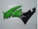 Kit Carenatura Completo ABS Kawasaki ZX6R 2009-2012 - Verde Nero Kit Carenatura Completo ABS Kawasaki ZX6R 2009-2012 - Verde Nero