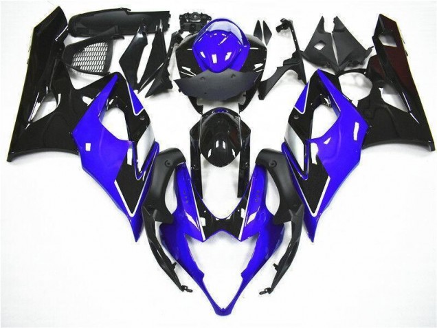 Kit Carenatura Completo ABS Suzuki GSXR 1000 K5 2005-2006 - Blu Nero Kit Carenatura Completo ABS Suzuki GSXR 1000 K5 2005-2006 - Blu Nero