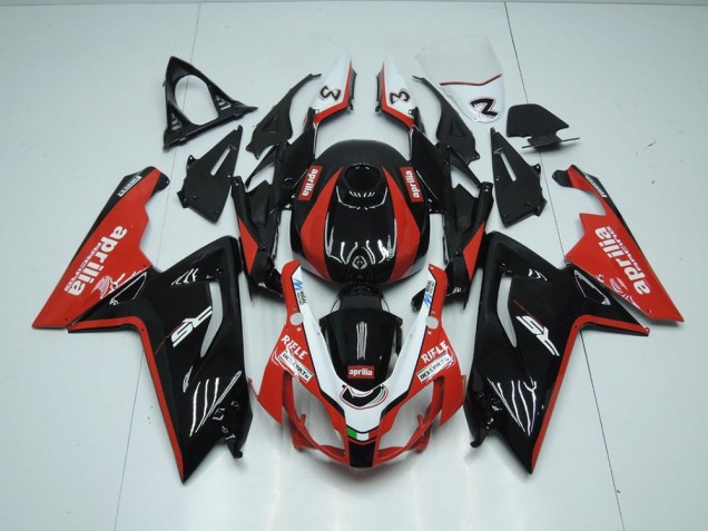 Kit Carenatura Iniezione Aprilia RS 125 2006-2011 - Nero & Rosso Kit Carenatura Iniezione Aprilia RS 125 2006-2011 - Nero & Rosso