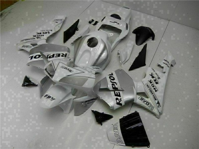 Kit Carenatura Iniezione Honda CBR 600 RR 2003-2004 - Bianco Repsol Kit Carenatura Iniezione Honda CBR 600 RR 2003-2004 - Bianco Repsol