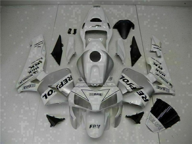 Kit Carenatura Iniezione Honda CBR 600 RR 2003-2004 - Bianco Repsol Kit Carenatura Iniezione Honda CBR 600 RR 2003-2004 - Bianco Repsol