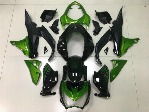 Kit Carenatura Iniezione Kawasaki Z800 2013-2016 - Verde Nero Kit Carenatura Iniezione Kawasaki Z800 2013-2016 - Verde Nero