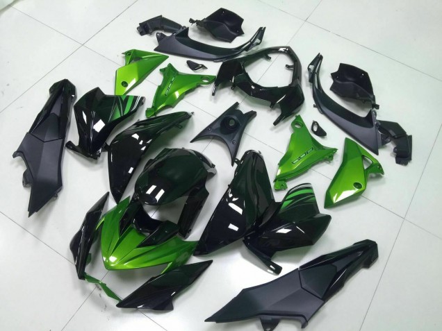 Kit Carenatura Iniezione Kawasaki Z800 2013-2016 - Verde Nero Kit Carenatura Iniezione Kawasaki Z800 2013-2016 - Verde Nero