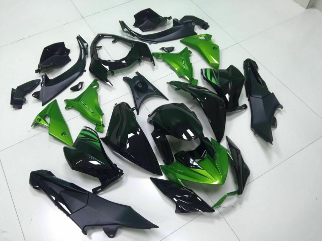 Kit Carenatura Iniezione Kawasaki Z800 2013-2016 - Verde Nero Kit Carenatura Iniezione Kawasaki Z800 2013-2016 - Verde Nero