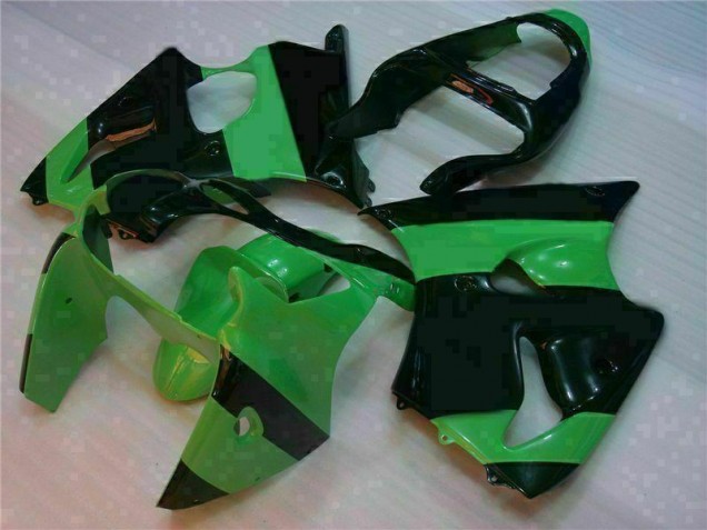 Kit Carenatura Iniezione Kawasaki ZX6R 2000-2002 - Verde Nero Kit Carenatura Iniezione Kawasaki ZX6R 2000-2002 - Verde Nero