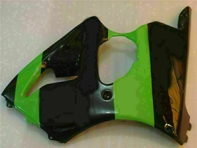 Kit Carenatura Iniezione Kawasaki ZX6R 2000-2002 - Verde Nero Kit Carenatura Iniezione Kawasaki ZX6R 2000-2002 - Verde Nero