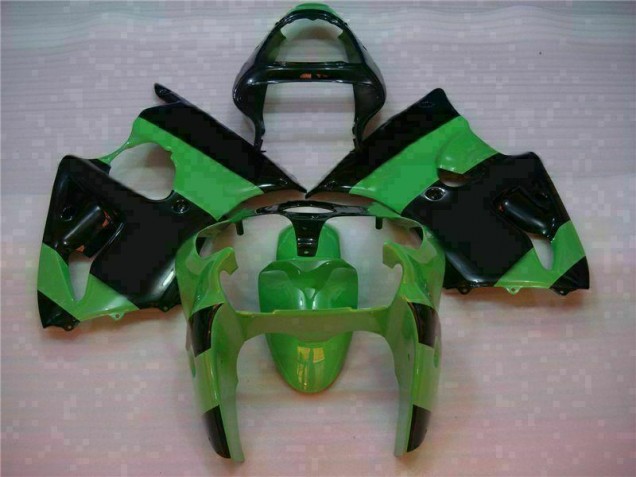 Kit Carenatura Iniezione Kawasaki ZX6R 2000-2002 - Verde Nero Kit Carenatura Iniezione Kawasaki ZX6R 2000-2002 - Verde Nero
