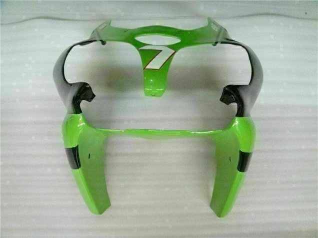 Kit Carenatura Iniezione Kawasaki ZX6R 2000-2002 - Verde Nero Kit Carenatura Iniezione Kawasaki ZX6R 2000-2002 - Verde Nero