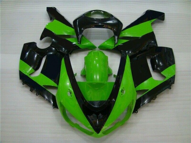 Kit Carenatura Iniezione Kawasaki ZX6R 2005-2006 - Verde Nero Kit Carenatura Iniezione Kawasaki ZX6R 2005-2006 - Verde Nero