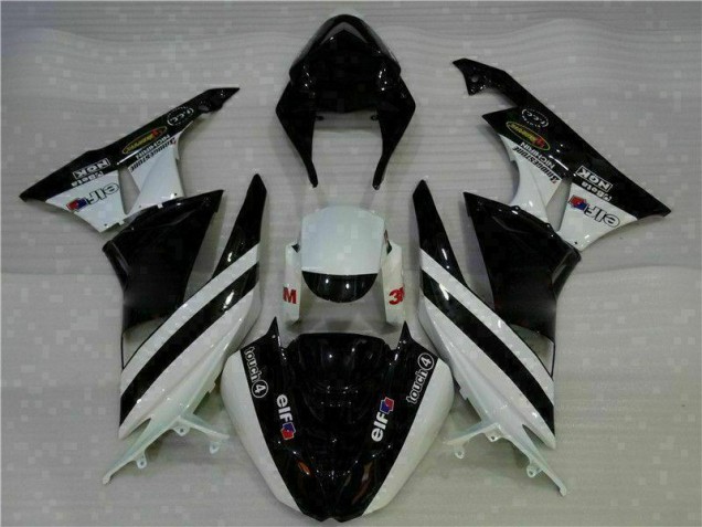 Kit Carenatura Iniezione Kawasaki ZX6R 2009-2012 - Nero Bianco 3M Touch4 Kit Carenatura Iniezione Kawasaki ZX6R 2009-2012 - Nero Bianco 3M Touch4
