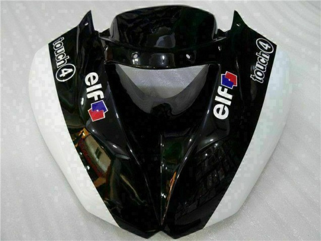 Kit Carenatura Iniezione Kawasaki ZX6R 2009-2012 - Nero Bianco 3M Touch4 Kit Carenatura Iniezione Kawasaki ZX6R 2009-2012 - Nero Bianco 3M Touch4
