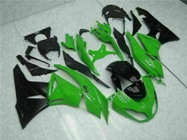 Kit Carenatura Iniezione Kawasaki ZX6R 2009-2012 - Nero Verde Kit Carenatura Iniezione Kawasaki ZX6R 2009-2012 - Nero Verde