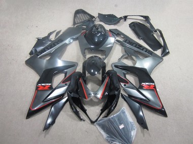 Kit Carenatura Iniezione Suzuki GSXR 1000 K5 2005-2006 - Nero Rosso