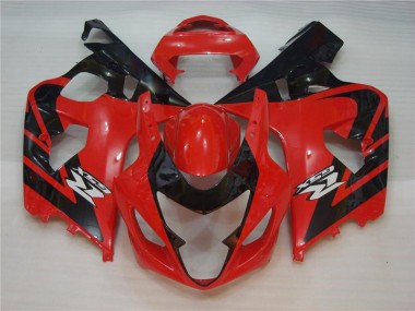 Kit Carenatura Iniezione Suzuki GSXR 600 / 750 K4 2004-2005 - Rosso Nero