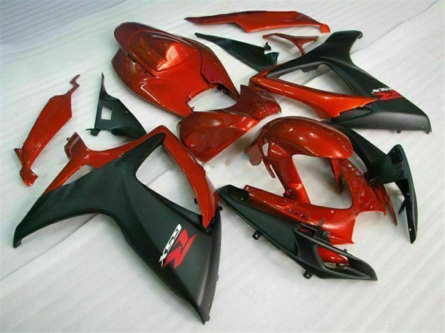 Kit Carenatura Iniezione Suzuki GSXR 600 / 750 K6 2006-2007 - Rosso Nero Kit Carenatura Iniezione Suzuki GSXR 600 / 750 K6 2006-2007 - Rosso Nero