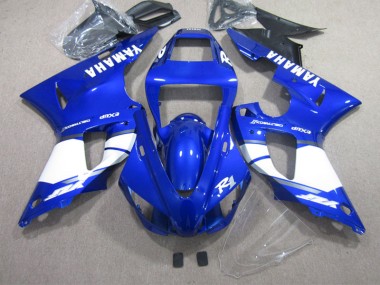 Kit Carenatura Iniezione Yamaha R1 2002-2003 - Blu Bianco