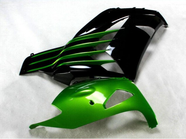 Kit Carenatura Kawasaki ZX14R ZZR 1400 2012-2021 - Nero Verde Kit Carenatura Kawasaki ZX14R ZZR 1400 2012-2021 - Nero Verde