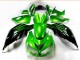 Kit Carenatura Kawasaki ZX14R ZZR 1400 2012-2021 - Nero Verde Kit Carenatura Kawasaki ZX14R ZZR 1400 2012-2021 - Nero Verde