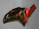 Kit Carenatura Kawasaki ZX6R 2007-2008 - Nero Rosso Fiamma Kit Carenatura Kawasaki ZX6R 2007-2008 - Nero Rosso Fiamma