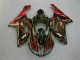 Kit Carenatura Kawasaki ZX6R 2007-2008 - Nero Rosso Fiamma Kit Carenatura Kawasaki ZX6R 2007-2008 - Nero Rosso Fiamma