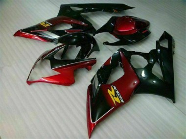 Kit Carenatura Suzuki GSXR 1000 K5 2005-2006 - Rosso Nero