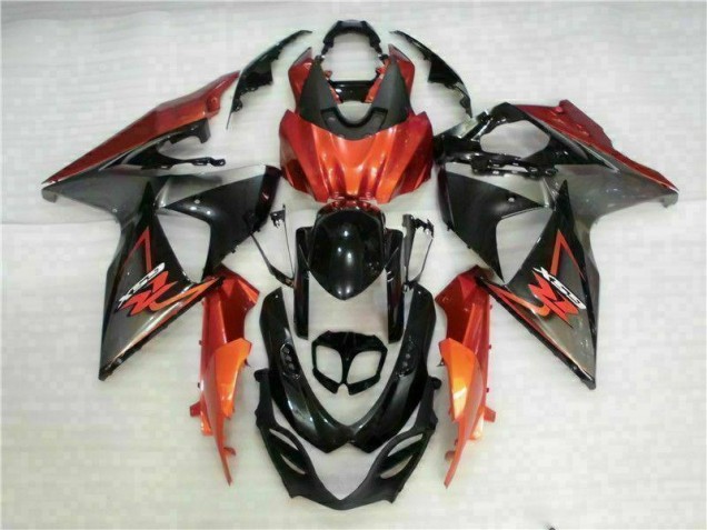 Kit Carenatura Suzuki GSXR 1000 K9 2009-2016 - Marrone Nero