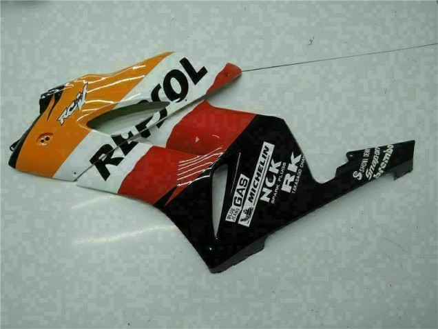 Kit Carene Completa Honda CBR 1000 RR 2004-2005 - Arancia Nero Repsol Kit Carene Completa Honda CBR 1000 RR 2004-2005 - Arancia Nero Repsol