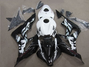 Kit Carene Completa Honda CBR 600 RR 2007-2008 - Nero Bianco