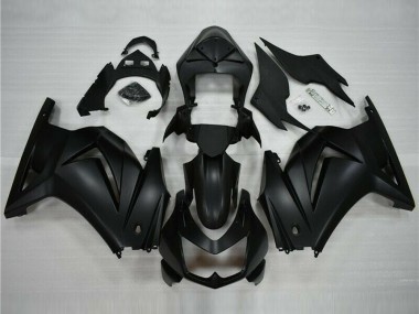 Kit Carene Completa Kawasaki EX250 2008-2012 - Nero Opaco