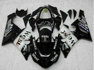 Kit Carene Completa Kawasaki ZX6R 2005-2006 - Nero