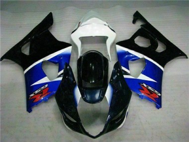 Kit Carene Completa Suzuki GSXR 1000 K3 2003-2004 - Nero Blu