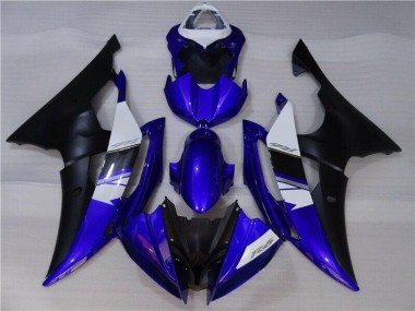 Kit Carene Completa Yamaha R6 2008-2016 - Blu Nero