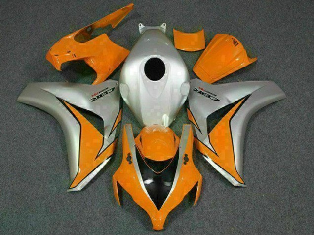 Kit Carene Honda CBR 1000 RR 2008-2011 - Arancia Argento Kit Carene Honda CBR 1000 RR 2008-2011 - Arancia Argento